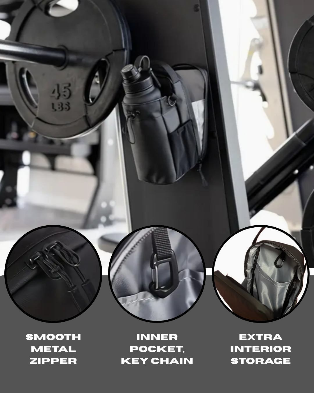 MagBag™ | Ultimate Magnetic Gym Bag