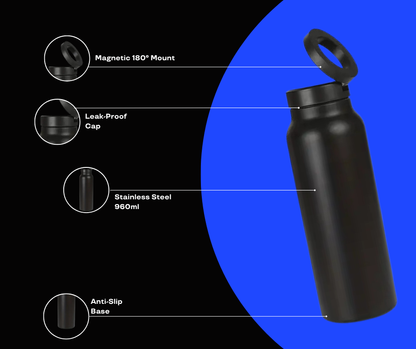 MagFit™ Bottle | Ultimate Magnetic Mount Gym Bottle